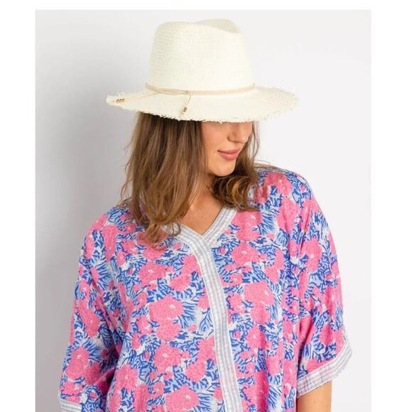 Hatattack Classic Travel Hat with fringe tan color - Picture 2 of 14